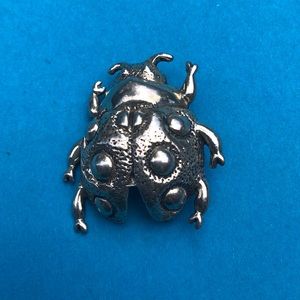 Sterling silver bug/beetle